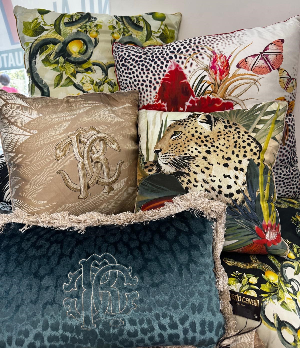 Cuscini arredo Roberto Cavalli